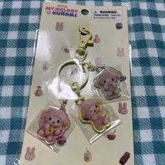 サンリオ　ネットフリックス マイメロ　 ピアノ　アクリルキーホルダー
