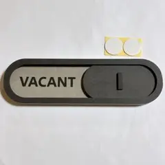 ・Vacant Occupied Sign プライバシーサイン　Gray