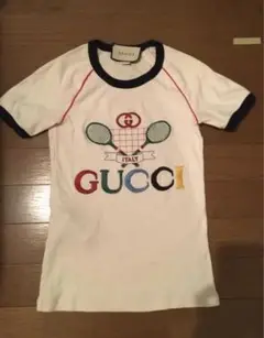 GUCCI テニスラケット Tシャツ 新作 新品同様