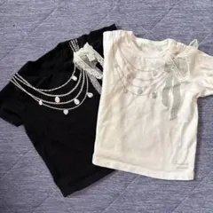 Comme ca du mode Tシャツ 2枚セット