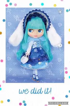 新品未開封☆ウィシュフルブライス スターダストシナモロール★サンリオ CWC限定ネオブライス「ウィッシュフルブライス＆スターダスト