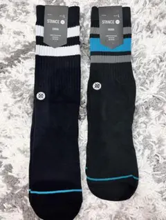 STANCE ストライプデザイン ソックス Lサイズ