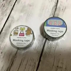 ニコレシピ　マスキングテープ　パピアプラッツ　25recipe