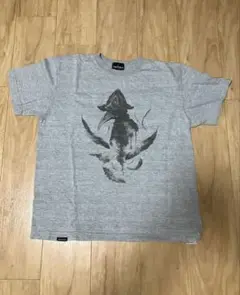 トーチトーチ　ブラッドボーン　烏羽の狩人　アイリーン　グレー半袖Tシャツ