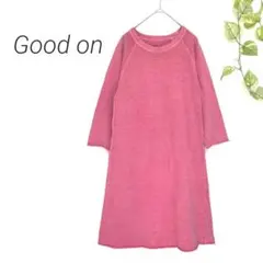 Good on✳️七分袖 ワンピース【S】ピンク ラグラン U.S.A