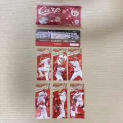 広島東洋カープ　優勝記念　ポーチ　広島銀行コラボ