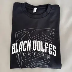 ブラックヴォルフェスTシャツ LL