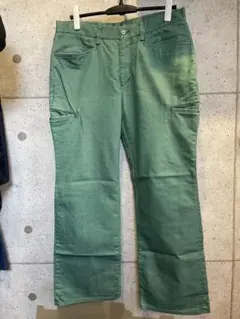adidas 緑色 スリムフィット パンツ 85