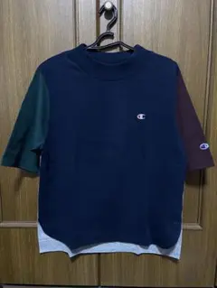 Champion カラーブロック 半袖Tシャツ