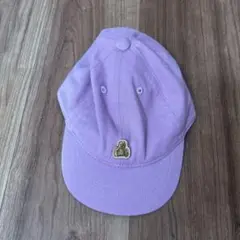 GAP 紫　キャップ ベア刺繍 SM