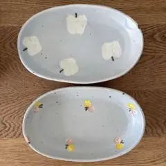 【新品未使用】原田晴子　ポットとDip Dish / りんごの2点 新品未使用】原田晴子 ポットとDip Dish / りんごの2点