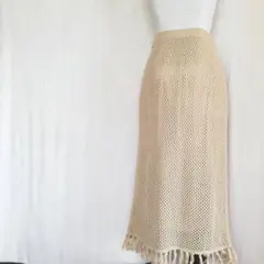 メッシュロングスカート