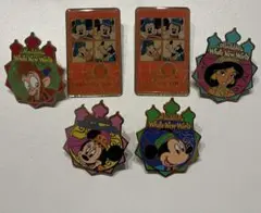 ディズニー 記念 ピンバッジ まとめ売り 6個