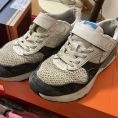 Nike Air Max グレー ブラック ベルクロスニーカー　22cm