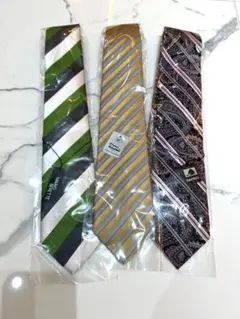 ネクタイ3本セット　全て未使用品‼︎