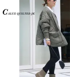 【CALUX/キャラクス】 QUILTED ジャケット