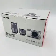 【新品未使用】Canon EOS M100 ホワイト レンズなし