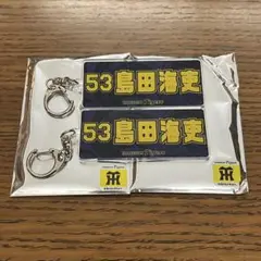 【2点セット】 島田海吏 2025 阪神タイガース シークレットキーホルダー ②