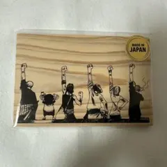 ONE PIECE 木のはがき 仲間の印