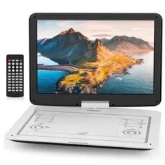 ポータブルDVDプレーヤー リモコン付き