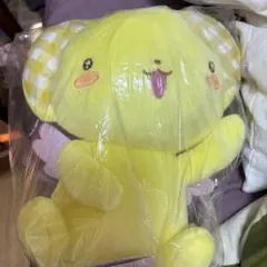 イエロー クマ型ぬいぐるみ