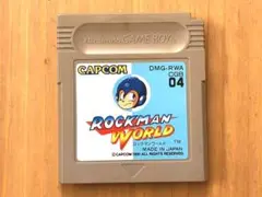 ゲームボーイ ロックマンワールド 動作確認済み GBソフト DMG-RWA