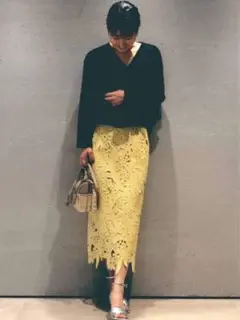 ⭐︎未使用新品⭐︎ セルフォード すずらん レース スカート