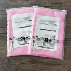 新品！オーガンジー ピンクカーテン 130x100cm 2枚セット