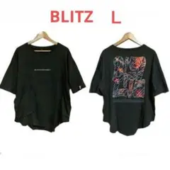 【美品】BLITZ　ドルマン　Tシャツ　L　黒
