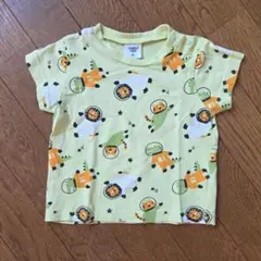 アカチャンホンポ 動物柄Tシャツ 80cm