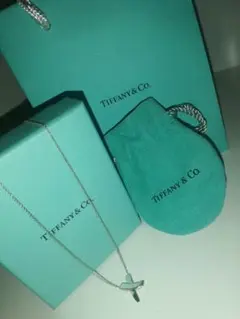 Tiffany ティファニー シルバーネックレス パロマピカソ クロス キス