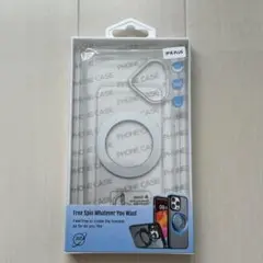 【未使用品】iPhone 16 PLUS クリア　スタンド機能　リング　360°