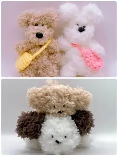 【タイムセール】作家様 犬のぬいぐるみセット