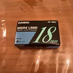 CASIO XR-18BU テプラ