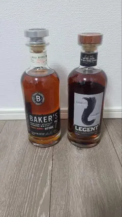 2本セット　ベイカーズ　旧ボトル　現行ボトル　① 2本セット ベイカーズ 旧ボトル 現行ボトル ①