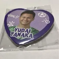 サンフレッチェ広島応援グッズ　21.田中雄大選手　缶バッジ