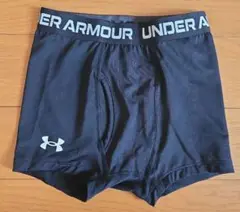 UNDER ARMOUR フィットスパッツ YSサイズ 黒