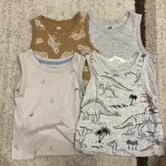 H&M タンクトップ 4枚セット サイズ95