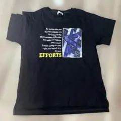 メッセージプリント Tシャツ 140cm ブラック