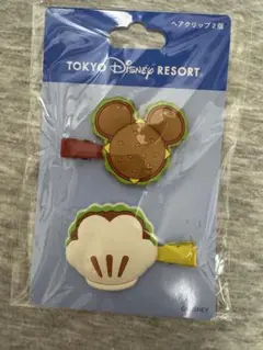 東京ディズニーリゾート　フード　ヘアピン　ヘアクリップ