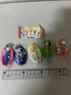 ハンナバーベラ　レトロガチャ　フィギュア　フック　セット