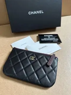 【美品 CHANEL マトラッセクラシックミニポーチ】