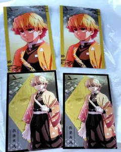 鬼滅の刃　フォトカードA　B　我妻善逸