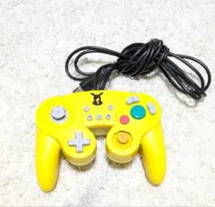 【Switch用】【左スティックゴム無し】クラシックコントローラー ピカチュウ