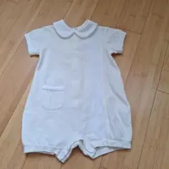 インポートベービー服 aletta 半袖ロンパース 60 (補修あり)