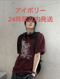 COSYHARU オンタイム半袖Tシャツ アイボリー
