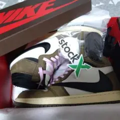 Nike Air Jordan 1 Travisscott ダークモカ