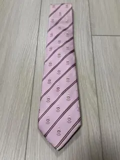 BURBERRY BLACK LABEL シルクネクタイ ピンク