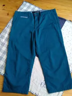 きれい色 ターコイズブルー チノパンL