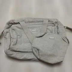 ZARA マザーズバッグ ポーチセット